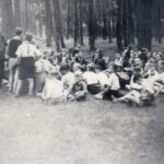 Wizyta rodziców 25 lipca 1954 roku